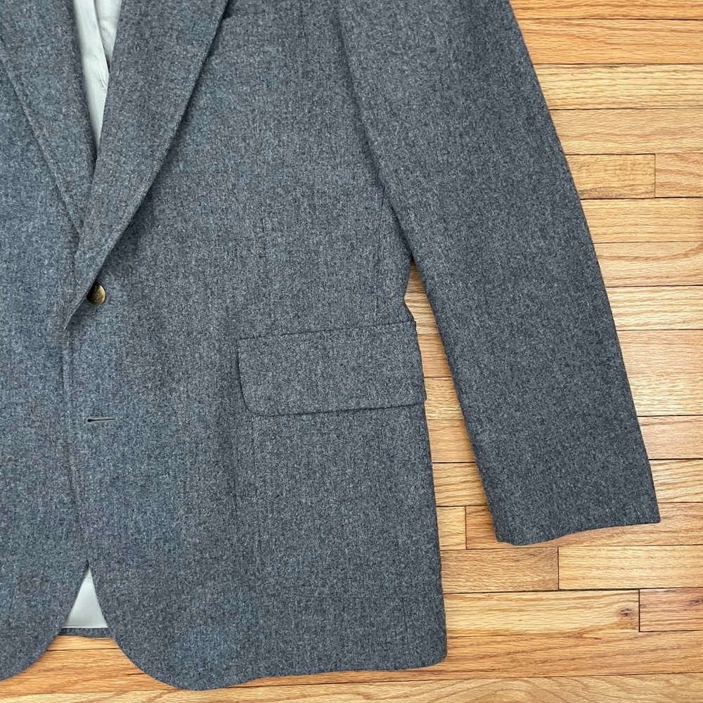 Pendleton Gray Wool Blazer - image 3